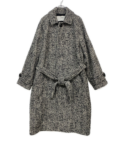 アミ パリス ツイードロングコート メンズ SIZE 48 AMI PARIS