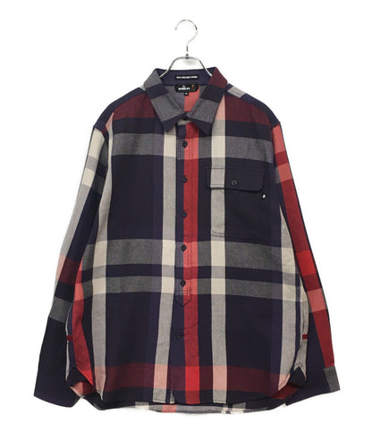 アベイシングエイプ 美品 長袖チェックシャツ 007SHK801301M メンズ SIZE XL A BATHING APE