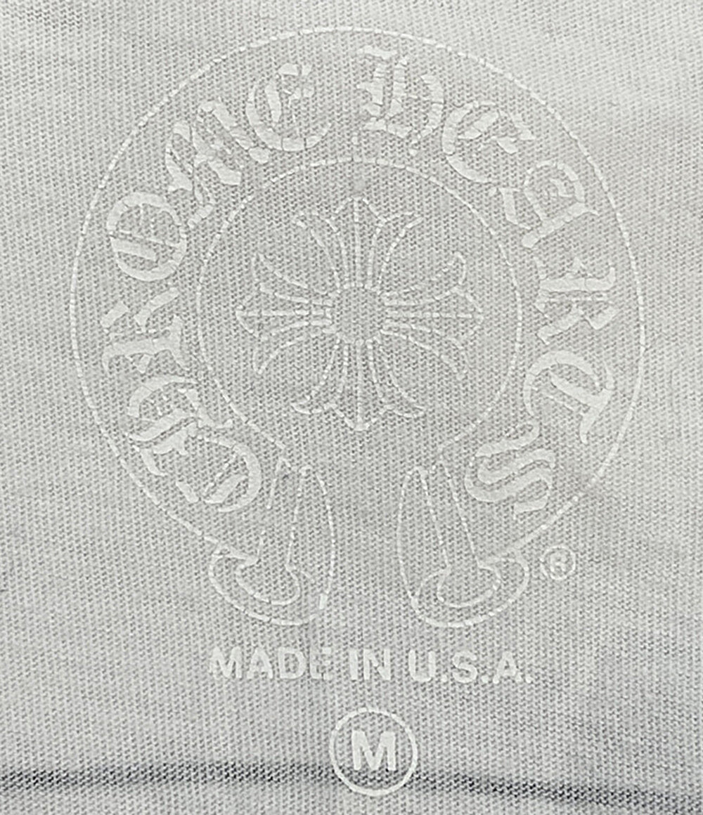 クロムハーツ 長袖Ｔシャツ CH Scroll Logo L/S Pocket T-Shirt メンズ SIZE M CHROME HEARTS