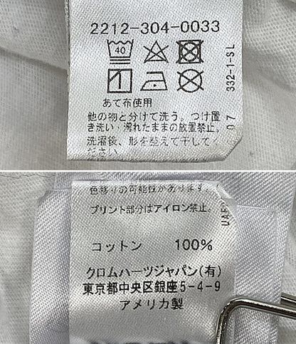 クロムハーツ 長袖Ｔシャツ CH Scroll Logo L/S Pocket T-Shirt メンズ SIZE M CHROME HEARTS