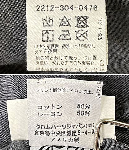 クロムハーツ 半袖Ｔシャツ LOGO PRINT TEE メンズ SIZE S CHROME HEARTS