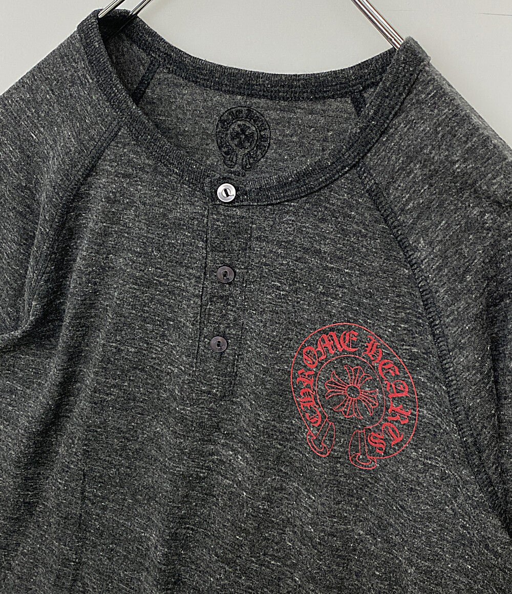 クロムハーツ ヘンリーネック七分袖カットソー メンズ SIZE M
