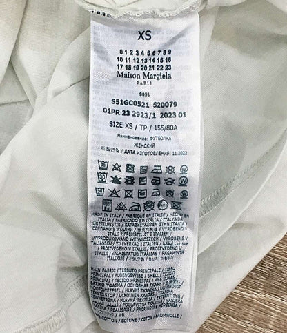 メゾンマルジェラ 半袖Ｔシャツ ロゴプリントカットソー 23SS S51GC0521 メンズ SIZE XS Maison Margiela