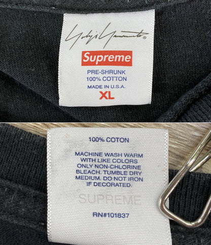 Supreme×Yohji Yamamoto ヨウジヤマモト 半袖Ｔシャツ This Was Tomorrow Tee メンズ SIZE XL シュプリーム