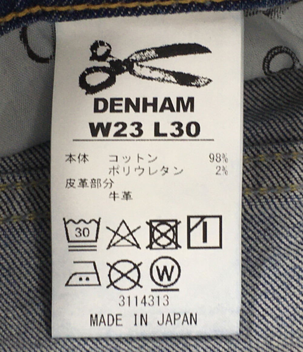 美品 DENHAM デニムパンツ MOON MIJ BASIC 02-24-10-11-046 レディース SIZE W23 L30 デンハム