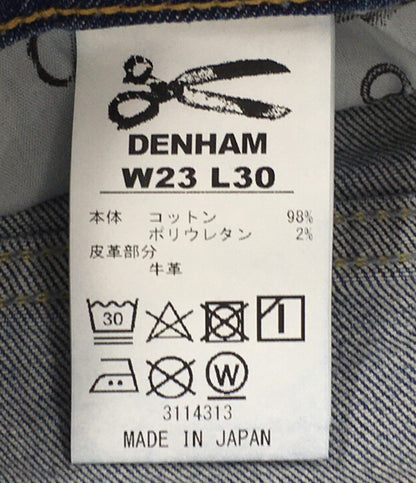 美品 DENHAM デニムパンツ MOON MIJ BASIC 02-24-10-11-046 レディース SIZE W23 L30 デンハム