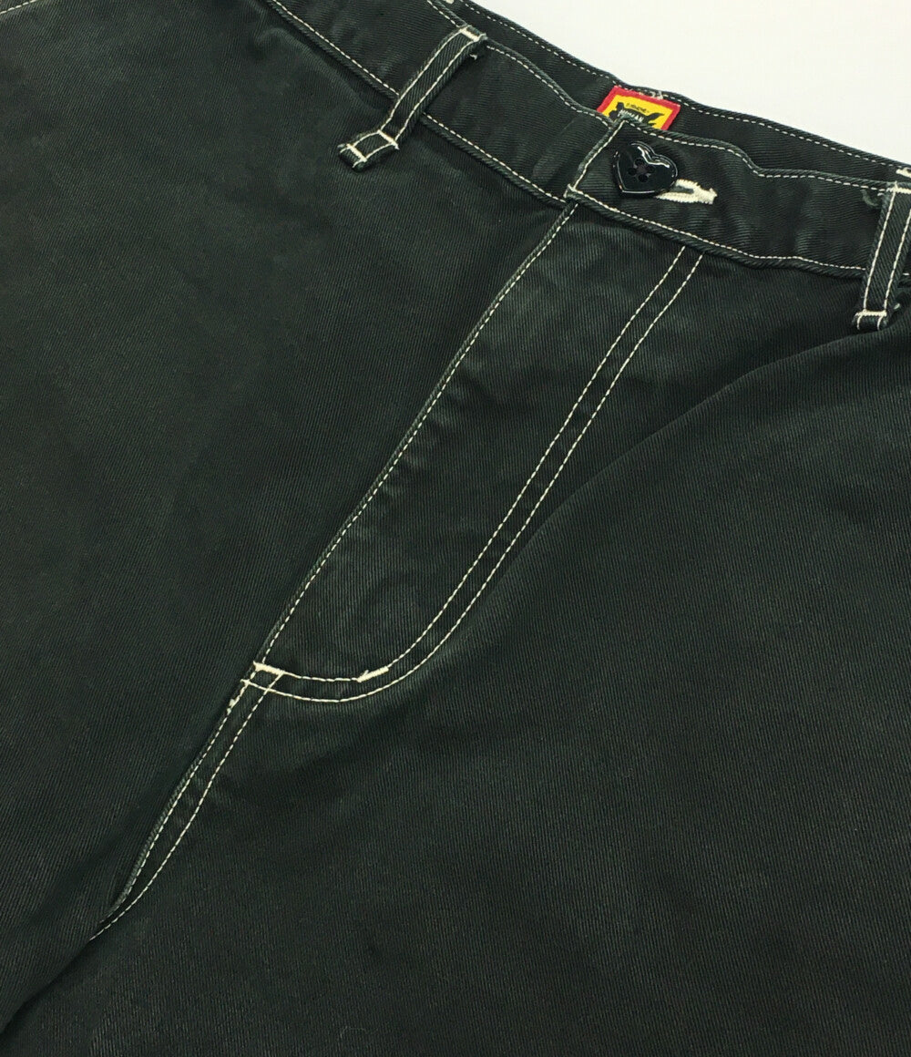 HUMAN MADE パンツ BAGGY SHORTS ハーフ綿パン 24SS メンズ SIZE L ヒューマンメード