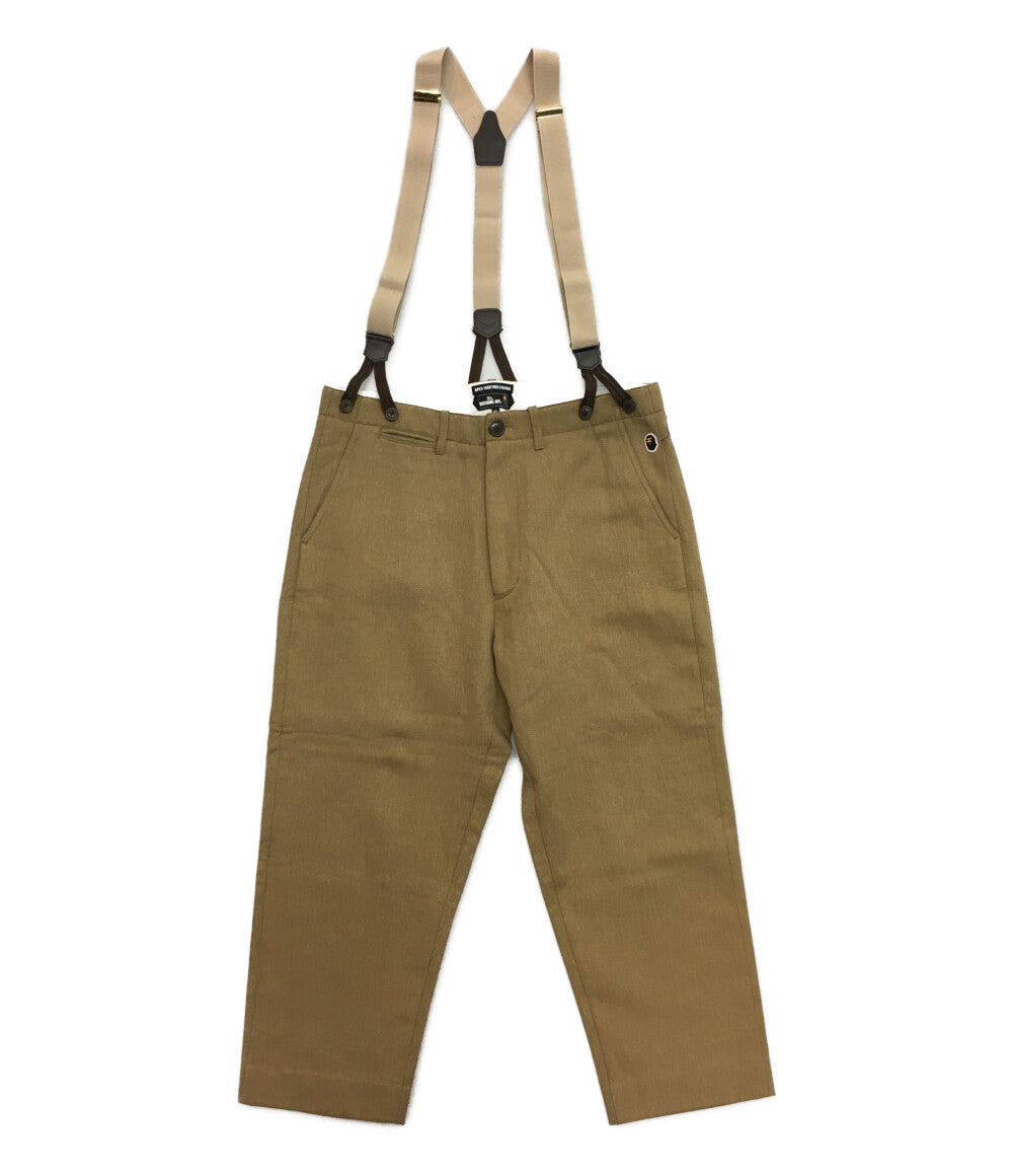 A BATHING APE パンツ TAPER CHINO OVERALL PANTS 007PTK801309M