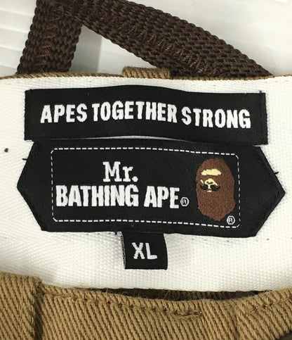 A BATHING APE パンツ TAPER CHINO OVERALL PANTS 007PTK801309M メンズ SIZE XL アベイシングエイプ