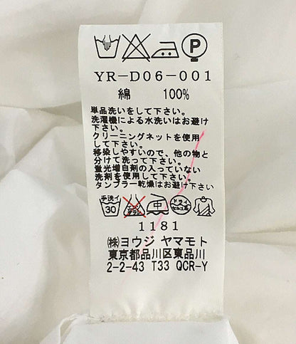 ワイズ ノーカラーシャツコート YR-D06-001 レディース SIZE 1 Y's