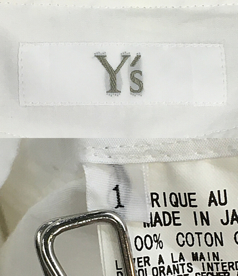 Y's ノーカラーシャツコート YR-D06-001 レディース SIZE 1 ワイズ