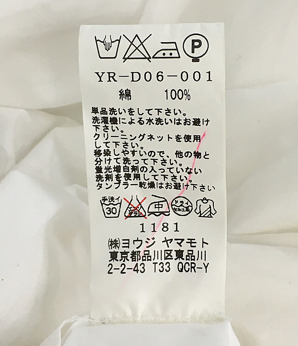 Y's ノーカラーシャツコート YR-D06-001 レディース SIZE 1 ワイズ