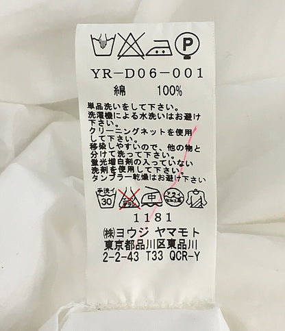 Y's ノーカラーシャツコート YR-D06-001 レディース SIZE 1 ワイズ