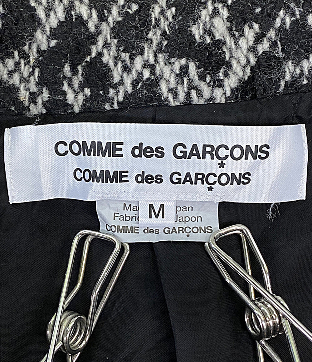 COMME des GARCONS COMME des GARCONS レオパード柄ツイードショート