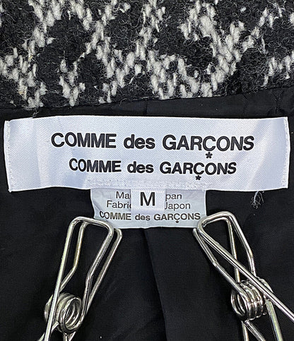 COMME des GARCONS COMME des GARCONS レオパード柄ツイードショートジャケット 20AW レディース SIZE M コムデギャルソン コムデギャルソン