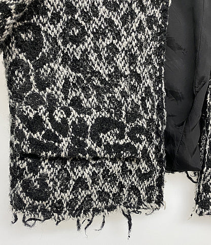 COMME des GARCONS COMME des GARCONS レオパード柄ツイードショートジャケット 20AW レディース SIZE M コムデギャルソン コムデギャルソン