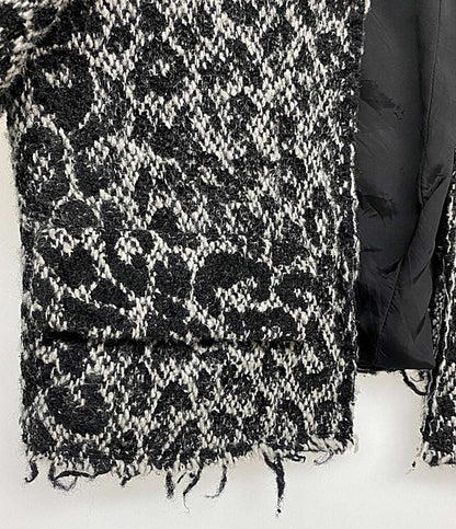 COMME des GARCONS COMME des GARCONS レオパード柄ツイードショートジャケット 20AW レディース SIZE M コムデギャルソン コムデギャルソン