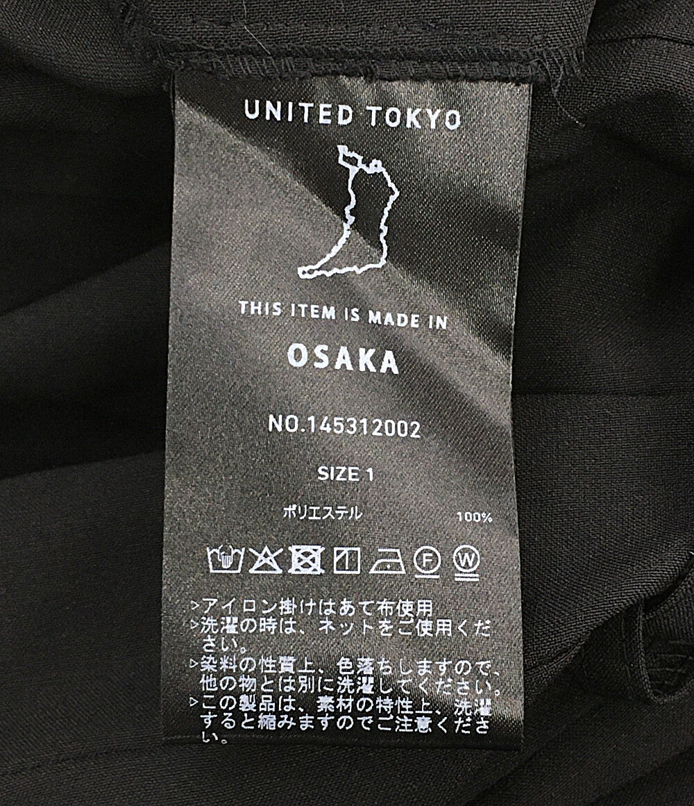 UNITED TOKYO オールインワン ハーフSLVイージージャンプスーツ 145312002 レディース SIZE 1 ユナイテッドトウキョウ
