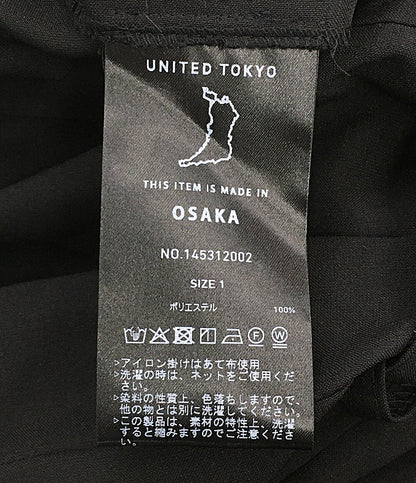 UNITED TOKYO オールインワン ハーフSLVイージージャンプスーツ 145312002 レディース SIZE 1 ユナイテッドトウキョウ