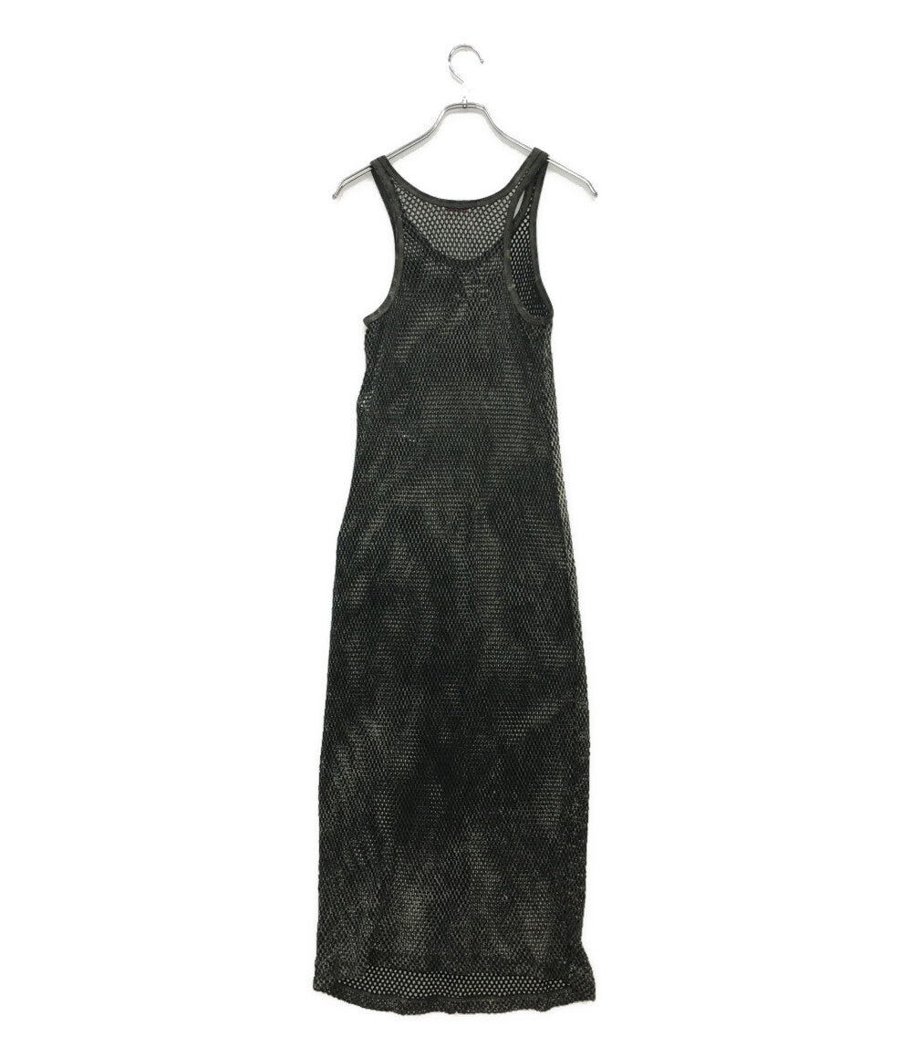 美品 DIESEL ノースリーブワンピース GREY Dress MAEVE-UTLT レディース SIZE S ディーゼル
