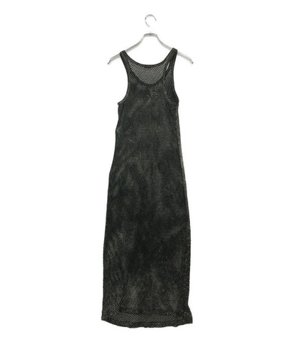 美品 DIESEL ノースリーブワンピース GREY Dress MAEVE-UTLT レディース SIZE S ディーゼル
