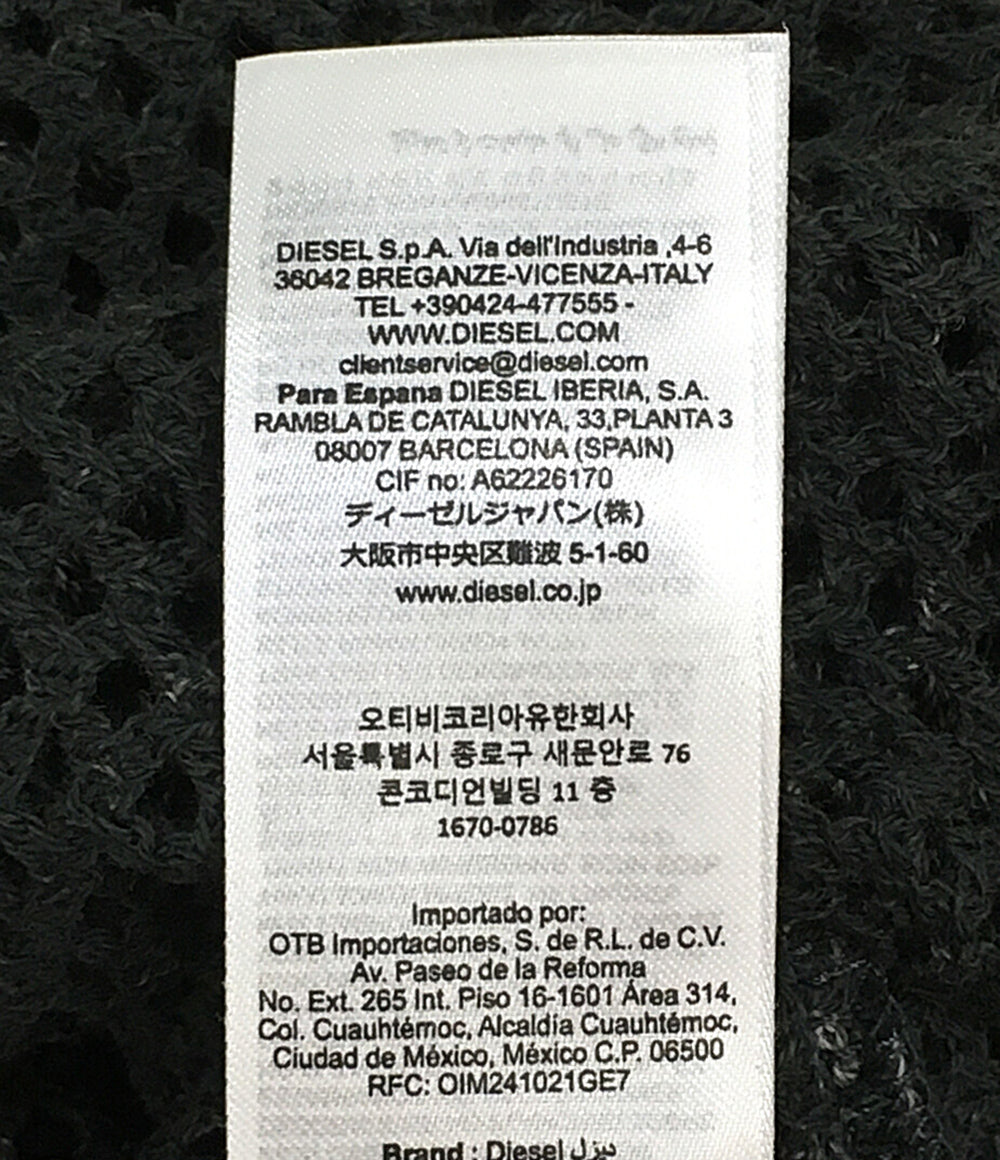 美品 DIESEL ノースリーブワンピース GREY Dress MAEVE-UTLT レディース SIZE S ディーゼル