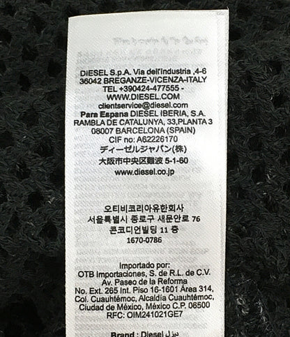 美品 DIESEL ノースリーブワンピース GREY Dress MAEVE-UTLT レディース SIZE S ディーゼル