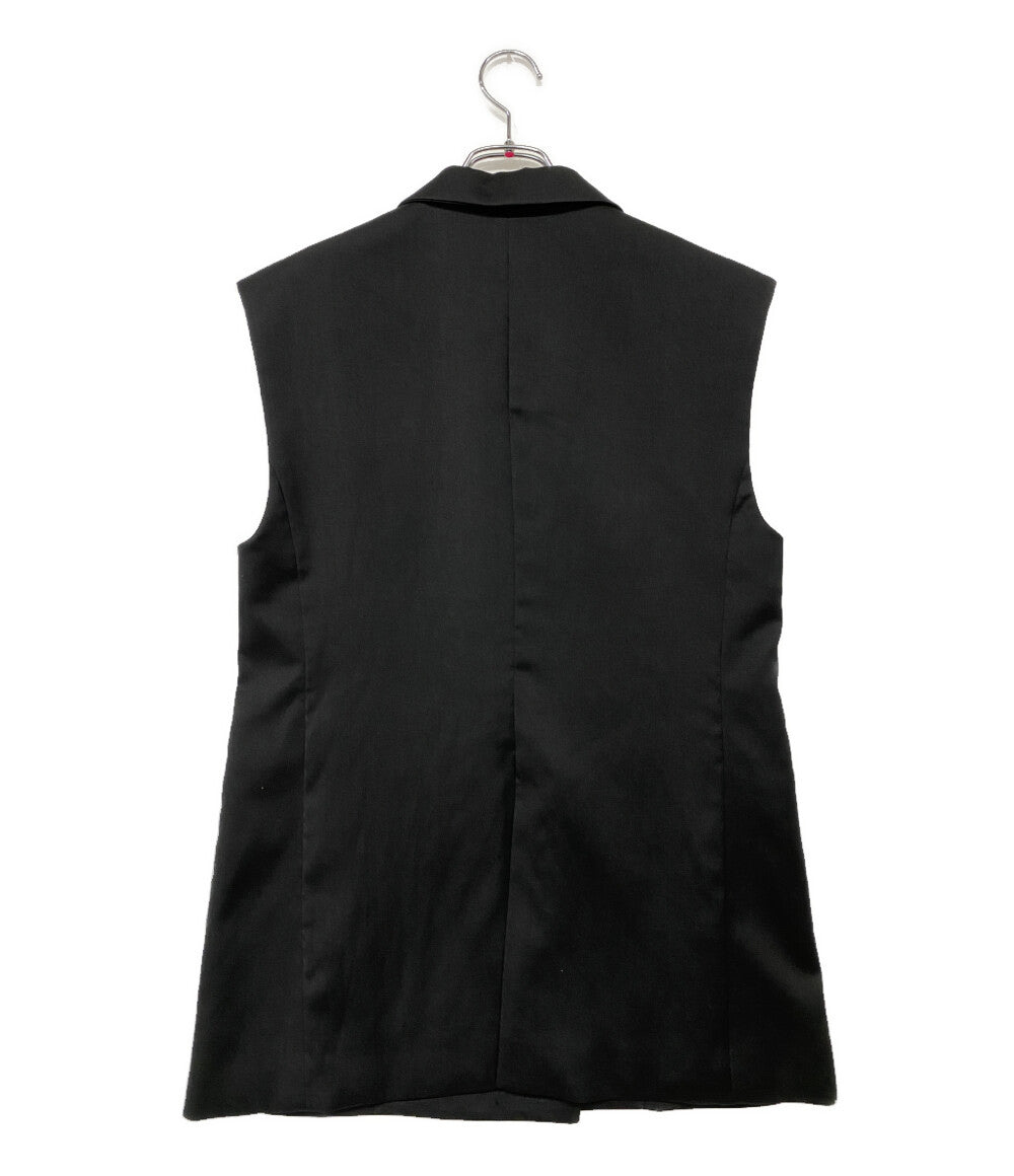 FRAY I.D ベスト ダブルジレ ウール混 24ss レディース SIZE 1 フレイアイ・ディー
