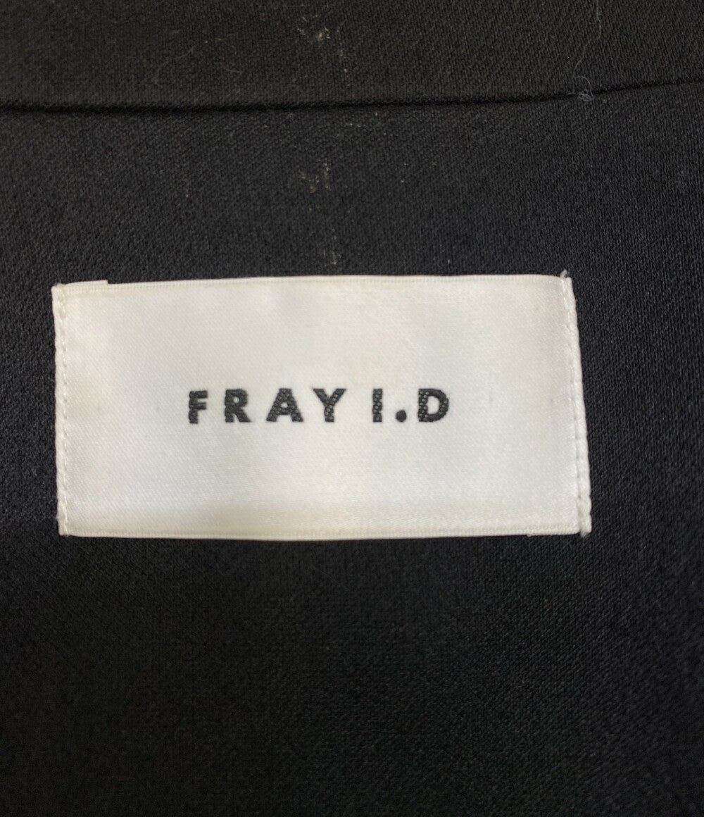 FRAY I.D ベスト ダブルジレ ウール混 24ss レディース SIZE 1 フレイアイ・ディー