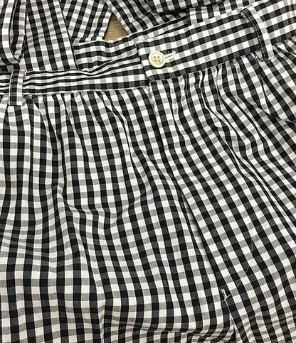 コムデギャルソン 美品 ギャル ギンガムチェックサロペット 23SS NK-U0006 レディース SIZE M COMME des GARCONS GIRL
