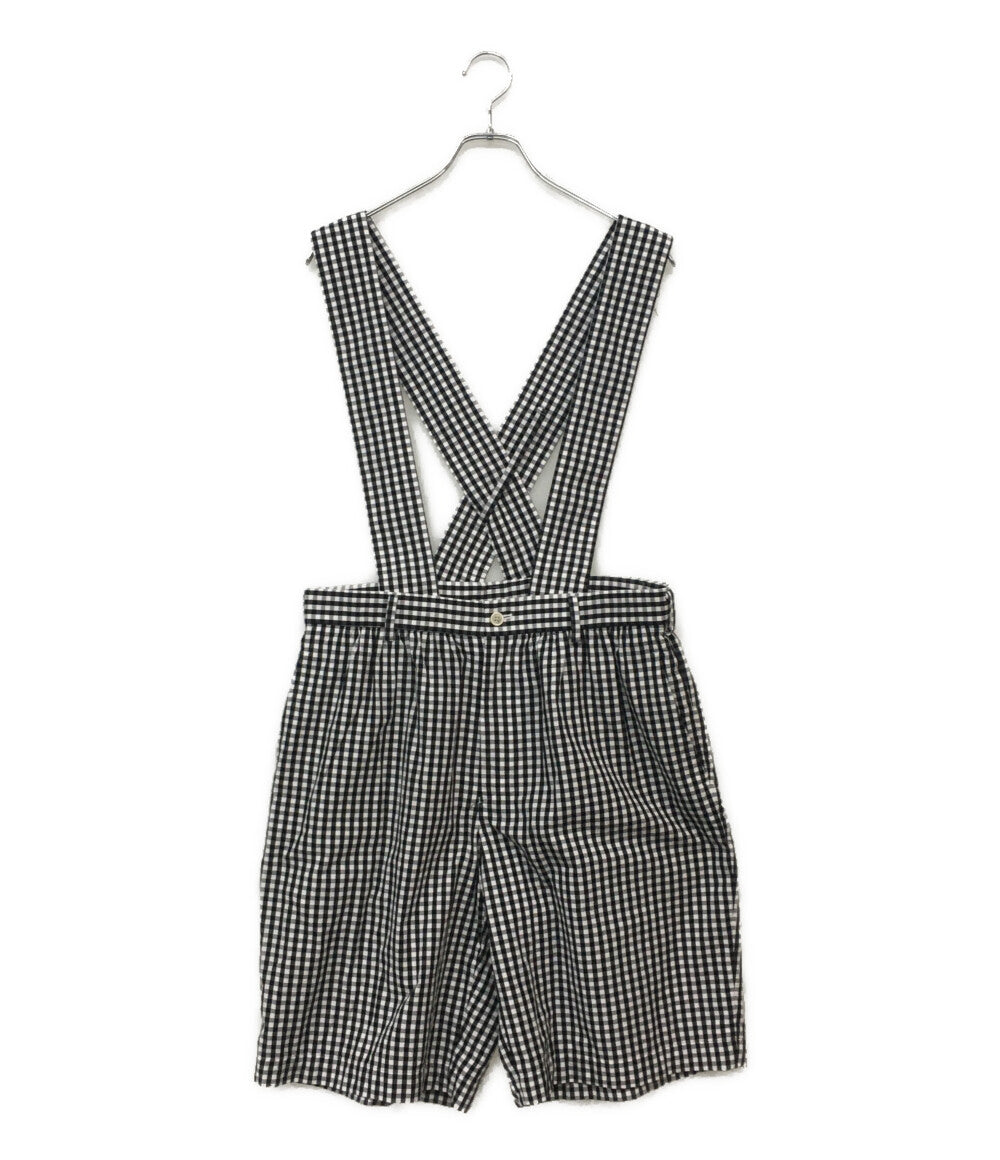 コムデギャルソン 美品 ギャル ギンガムチェックサロペット 23SS NK-U0006 レディース SIZE M COMME des GARCONS GIRL