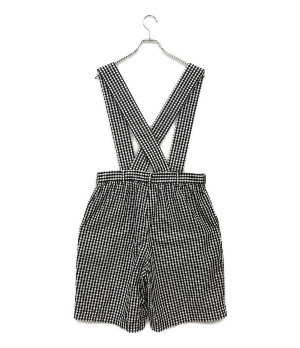 コムデギャルソン 美品 ギャル ギンガムチェックサロペット 23SS NK-U0006 レディース SIZE M COMME des GARCONS GIRL