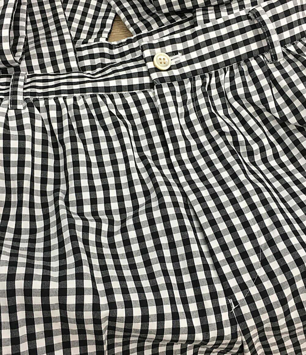 美品 COMME des GARCONS GIRL ギャル ギンガムチェックサロペット 23SS NK-U0006 レディース SIZE M コムデギャルソン