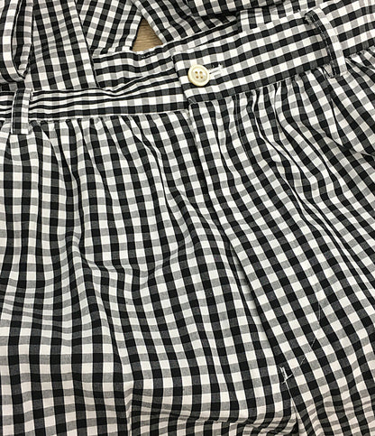 美品 COMME des GARCONS GIRL ギャル ギンガムチェックサロペット 23SS NK-U0006 レディース SIZE M コムデギャルソン