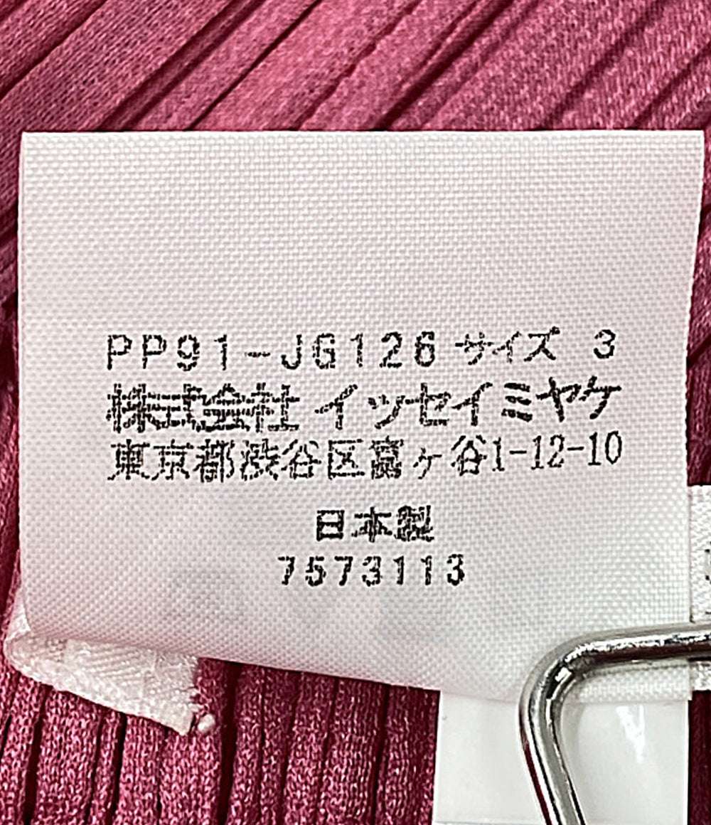 プリーツプリーズ プリーツスリットスカート 19SS レディース SIZE 3 PLEATS PLEASE