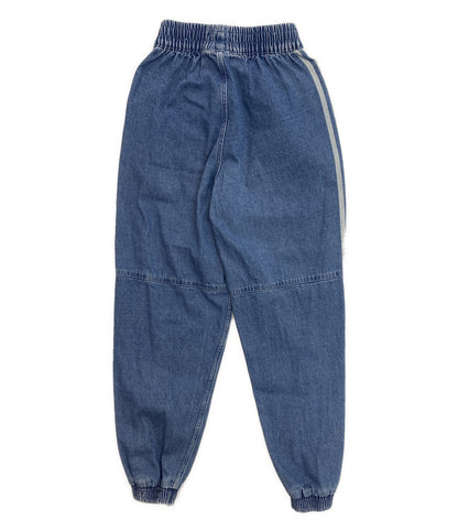 美品 adidas イージーデニムパンツ 3ライン レディース SIZE J S アディダス