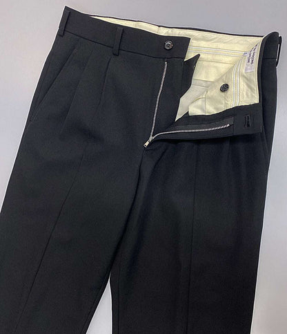 コムデギャルソン コムデギャルソン 裾スリット2タックウールパンツ 24SS RM-P016 レディース SIZE S COMME des GARCONS COMME des GARCONS