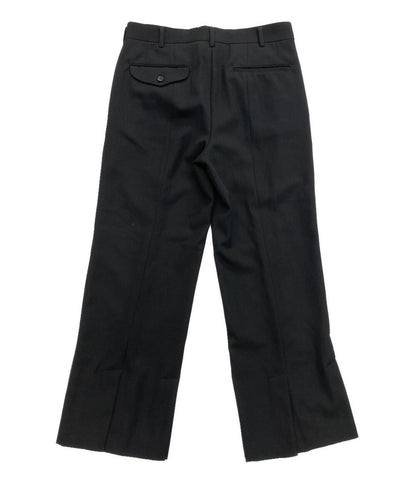 コムデギャルソン コムデギャルソン 裾スリット2タックウールパンツ 24SS RM-P016 レディース SIZE S COMME des GARCONS COMME des GARCONS