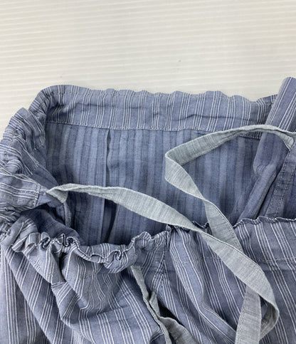 TOUJOURS パンツ コットンストライプ紐パンツ レディース SIZE F トゥジュー