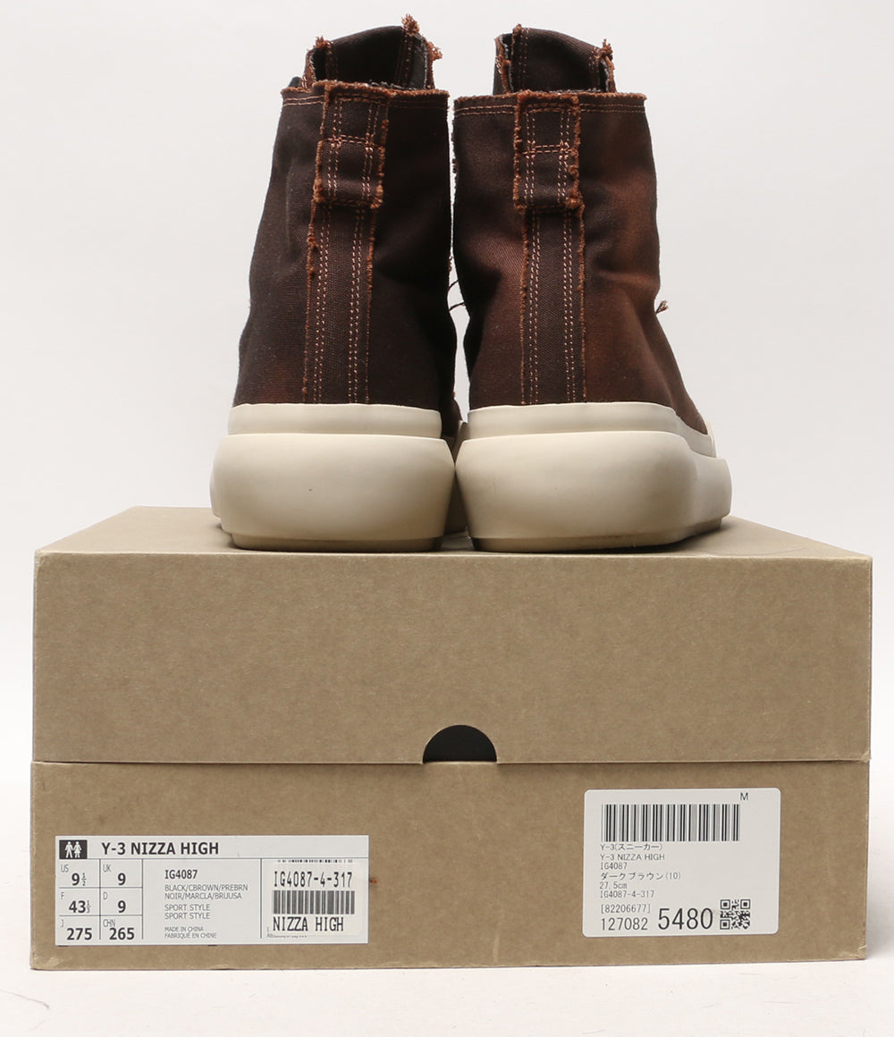 美品 Y-3 スニーカー NIZZA HIGH IG4087 メンズ SIZE 27.5cm ワイスリー