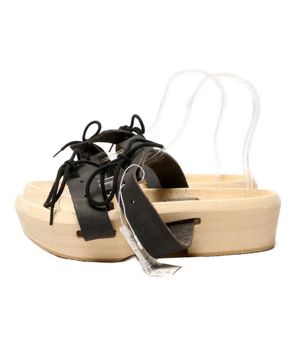 美品 Maison Margiela22 ウッドソールサンダル レディース SIZE 37 メゾンマルジェラ