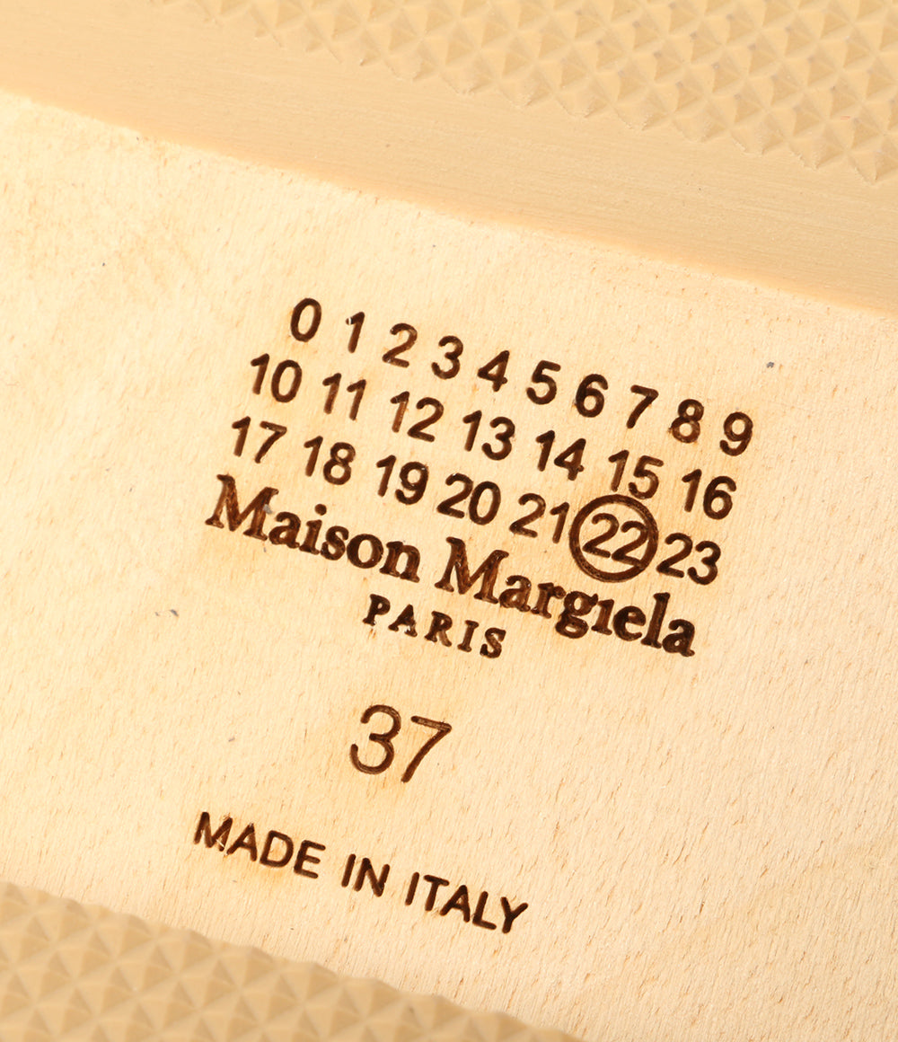 美品 Maison Margiela22 ウッドソールサンダル レディース SIZE 37 メゾンマルジェラ