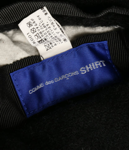 コムデギャルソンシャツ ハット WOOL NYLON TWEED GARMENT MILLED HAT FL-K601 メンズ COMME des GARCONS SHIRT