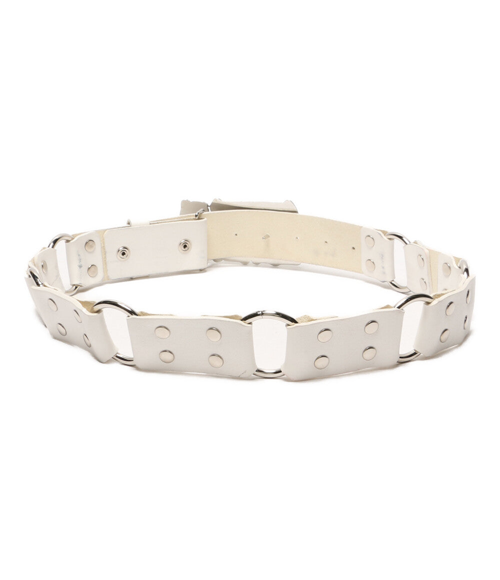 ヒステリックグラマー ロゴバックルレザーベルト レディース HYSTERIC GLAMOUR