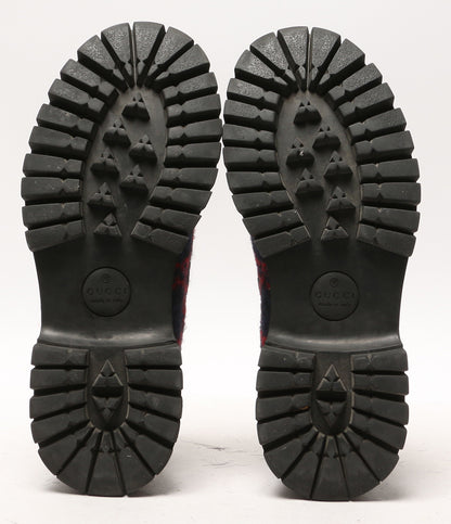 グッチ ホースビットローファー GG柄 メンズ SIZE 8 GUCCI