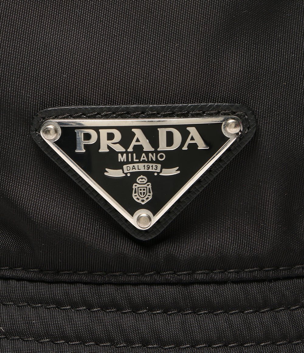 プラダ プレートロゴバケットハット メンズ SIZE XL PRADA