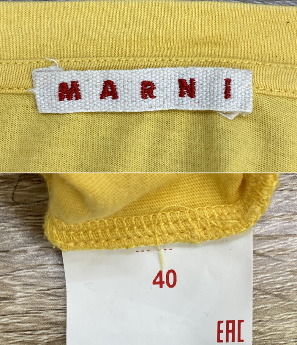 MARNI 半袖Tシャツ ロゴプリント 19ss レディース SIZE 40 マルニ