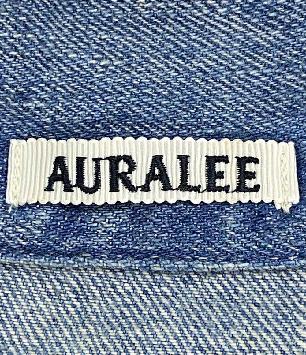 AURALEE デニムジャケット Selvedge Faded Light Denim A25SB01DE 25SS メンズ SIZE 4 オーラリー