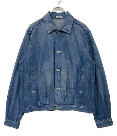 AURALEE デニムジャケット Selvedge Faded Light Denim A25SB01DE 25SS メンズ SIZE 4 オーラリー