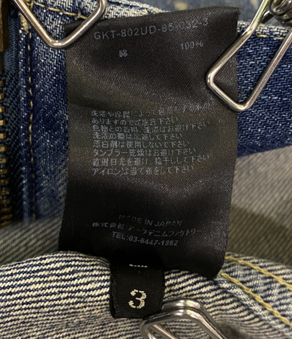 MINEDENIM マインデニム ペイント加工デニムジャケット メンズ SIZE 3